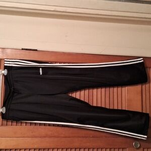 Adidas size large athletic black pants